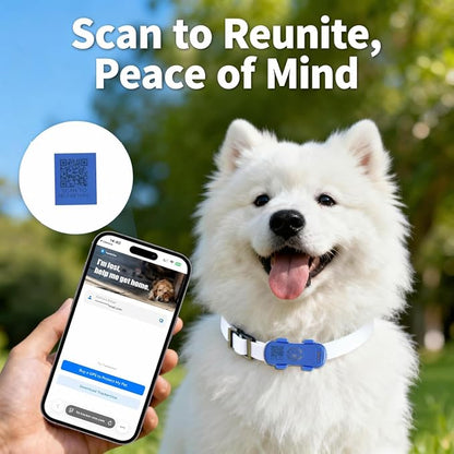 Pet GPS Tracker for Dogs Real Time Tracking, Subscription Required | Lightweight IP65 Waterproof, Fit Most Collar, Activity & Wellness monitoring, Geo-fence Alert, Double Anti-lost