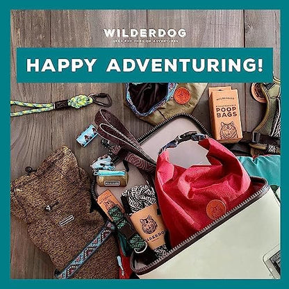 Wilderdog Biodegradable Extra Thick Dog Poop Bags, Environmentally Friendly - 120Ct