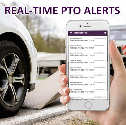 PlanetGPS (Pluto) - Wired GPS Tracker for Vehicles + Kill Switch (Remote Starter Disable) + PTO Monitoring for Tow Trucks - Subscription Required (Starting $5.00 / Month) Relay Included