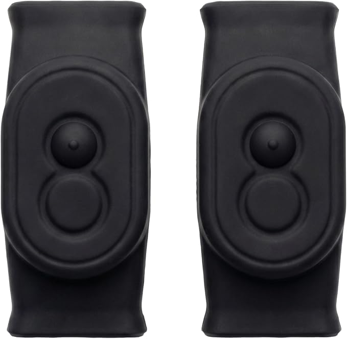 Tabcase v2 Protective Cases (2 Pack) for Loc8tor TabCat Pet Collar Locator v2 (Black)