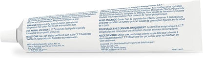 Virbac C.E.T.® Enzymatic Toothpaste| Tartar & Plaque Control for Fresh Breath | Pet Dental Care Toothpaste |Vanilla Mint Flavor, 2.5 oz