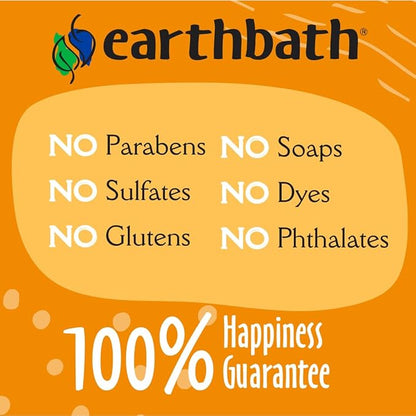 earthbath, Lavender Dog Shampoo - Coat Brightening Shampoo for Dogs, Deodorizing Dog Wash, Made in USA, Shampoo for Smelly Dogs, Cruelty Free Pet Shampoos - 16 Oz (1 Pack)