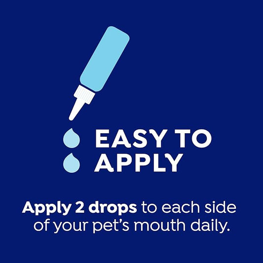 Fresh Dental Dog Toothpaste for Teeth Cleaning, Dog Breath Freshener, Easy Plaque & Tartar Remover Gel, No Toothbrush Needed, Effortless Dental Care, Minty Flavored Toothpaste, Made in USA, 4oz.