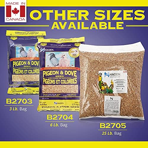 Hagen Pigeon & Dove Seed Mix with White Millet Bird Seed