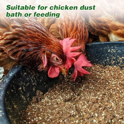 5Pcs Heavy Duty Rubber Feeder Pan, 12Q/3Gal Horse Feed Pan