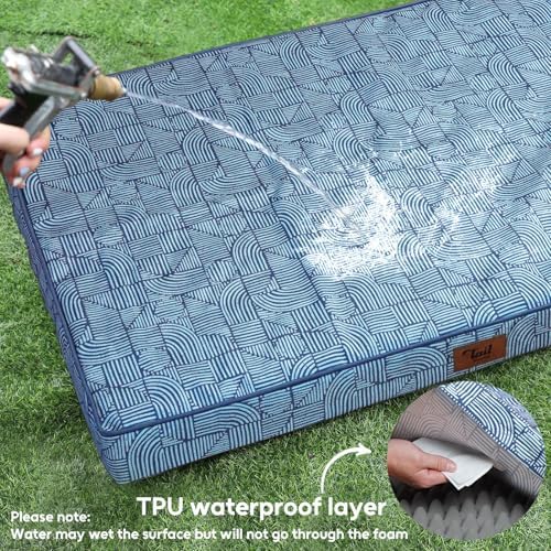 Jumbo Waterproof Orthopedic Dog Bed for Extra Large Dogs