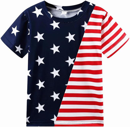 Popshion Boys Pajamas 100% Cotton Toddler Clothes Summer Pjs for Boy Planet Dinosaur Sleepwear Kids Short Sets 2-10 Years