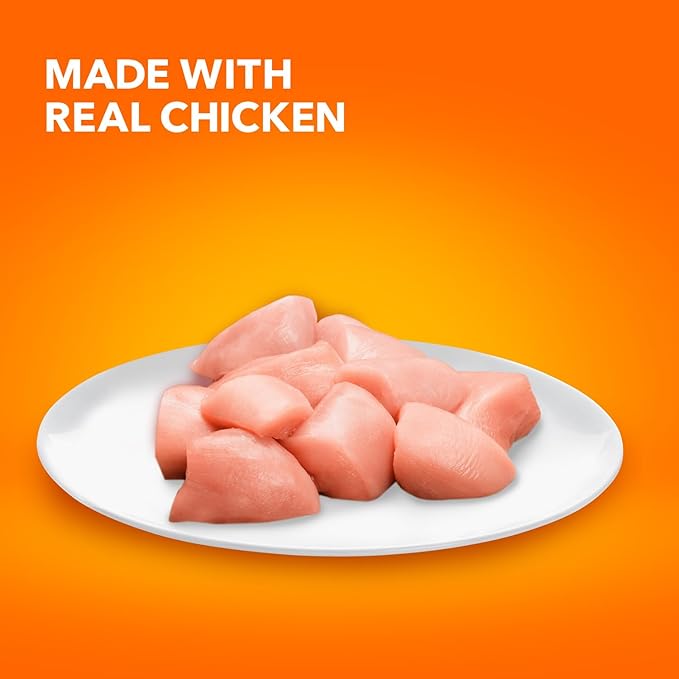 IAMS Proactive Health Senior Dry Cat Food Cat Food Dry Chicken Recipe, Real Chicken in Every Bite, 16 lb. Bag