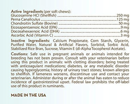 Healthy Breeds Smooth Fox Terrier Z-Flex Minis Hip and Joint Support Soft Chews 60 Count