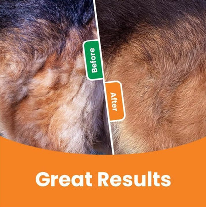 3-IN-1 Pet Deshedding and Grooming Tool, Grooming Brush for Dogs and Cats with Undercoat Rake & Dematting Comb for Matted Fur Removal Long and Short Haired Dogs Cats (Blue)