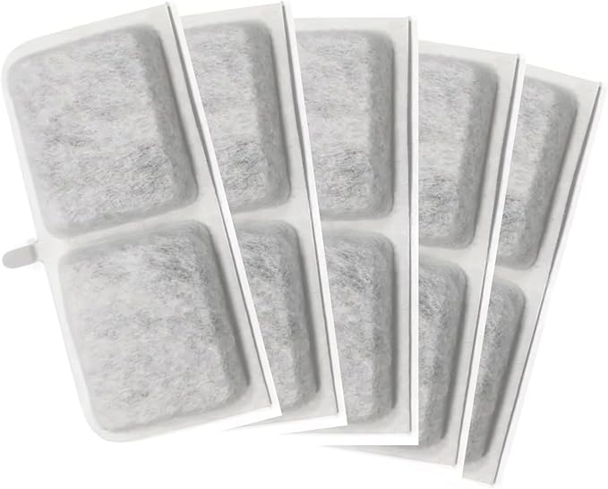 Double Cat™ Automatic Pet Water Dispenser Filters x5 (Filter Set, Box of 5 Filters)