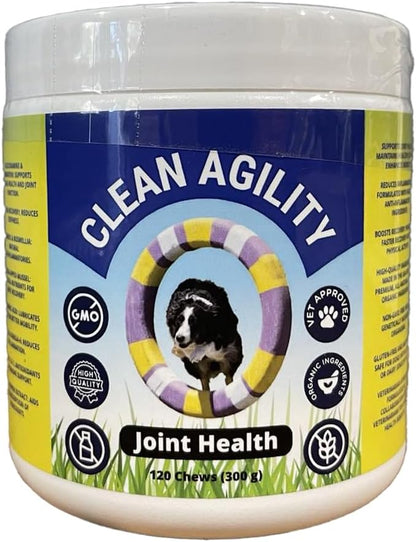 Joint Health for Dogs - Most Effective Hip and Joint Supplement Available - Formulated with Veterinarians, Glucosamine, Chondrointin, MSM, Turmeric (Soft Chew)