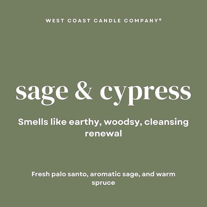 Pet Safe Wax Melts for Dogs | Non Toxic Soy Wax Melts | Natural, Paraffin-Free, Clean Burning | Odor Eliminating Wax Cubes | Sage & Cypress