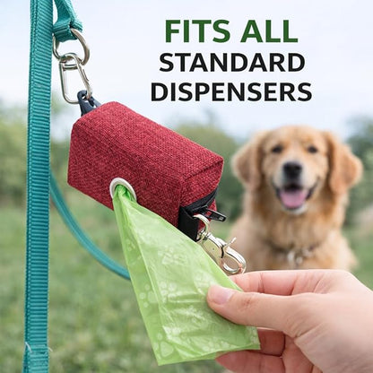 Dog Poop Bags 360 Count – Strong Leak-Proof, Easy Tear, Eco Friendly Biodegradable Waste Bags for Dogs & Cats - Sea Breeze
