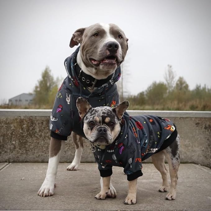 Spark Paws Human Hoodie - Premium Quality, Buttery Soft, Superior Comfort and Fit, Calming Fleece Interior, Suitable for All Styles - Rock and Roll - L