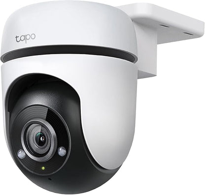 Tapo 1080P Outdoor Wired Pan/Tilt Security Wi-Fi Camera, 360° View, Motion Tracking, Works with Alexa & Google Home, Night Vision, Free AI Detection, Cloud & SD Card Storage(up to 512GB), Tapo C500…