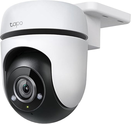 Tapo 1080P Outdoor Wired Pan/Tilt Security Wi-Fi Camera, 360° View, Motion Tracking, Works with Alexa & Google Home, Night Vision, Free AI Detection, Cloud & SD Card Storage(up to 512GB), Tapo C500…