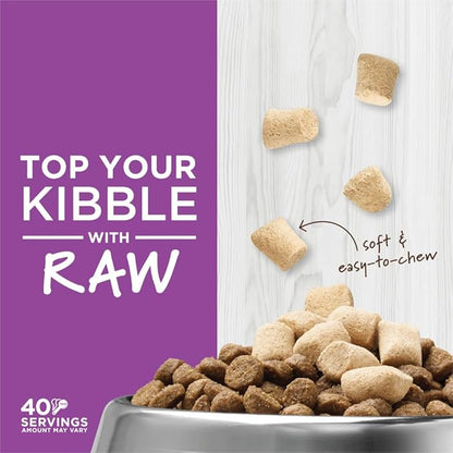 Instinct Raw Boost Mixers Freeze Dried Cat Food Topper,Grain Free - Farm-Raised Rabbit,6 oz. Bag,(Pack of 2)