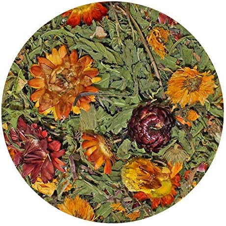 Exotic Nutrition Pasture Plus+ Dandelion Delicacy - Healthy Natural High-Fiber Dried Flower Treat - Guinea Pigs, Rabbits, Chinchillas, Prairie Dogs, Degus, Hamsters, Gerbils & Other Small Pets