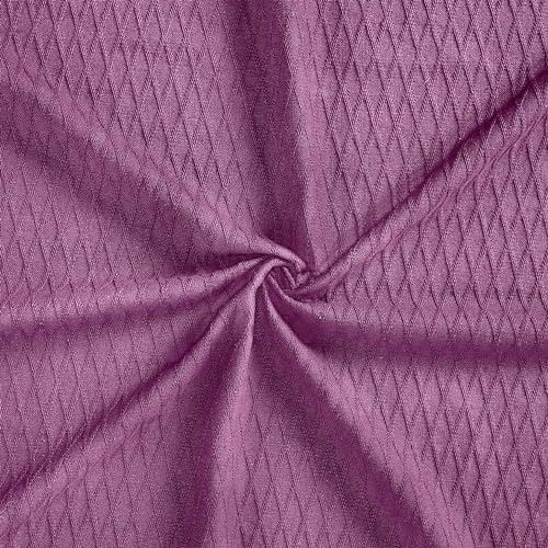 Superior Cotton Blanket, Lightweight, Breathable Bedding, Full/Queen, Purple