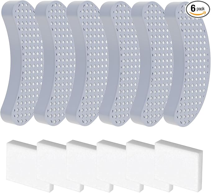 6 Pack Cat Water Fountain Replacement Filter Pro | Multi-Layer Filtration, BPA Free, High Quality, 6 Month Supply