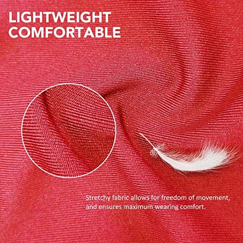 Harrison Howard Super Comfort Stretchy Fly Mask Large Eye Space with UV Protection Soft on Skin with Breathability Lava Red L