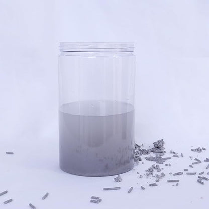 Tofu Cat Litter Activated Carbon no Fragrance 5.5 Lbs X 2 Bags, Can Flush Down Toilets or drains, Low Tracking Cat Litter 2mm Pellets.