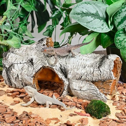 Reptile Hide Caves Simulation Tree Hideout, Hideout Shelter Sleep Cave