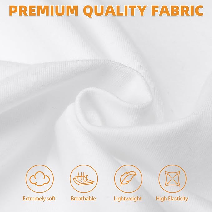 KOOLTAIL Boy Dog Clothes for Large Dogs, 2 Pack Cotton Fall/Winter Warm Dog T Shirts Coats for Outdoor, UV & Insect Protection Anti-Hair Loss & Lightweight Pet Vest Tank Tops Apparel,White&Black,XL