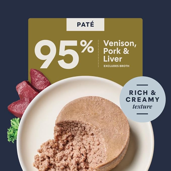 Instinct Original Pate Wet Cat Food, Grain Free Recipe - Real Venison, 5.5 Ounce (Pack of 12)