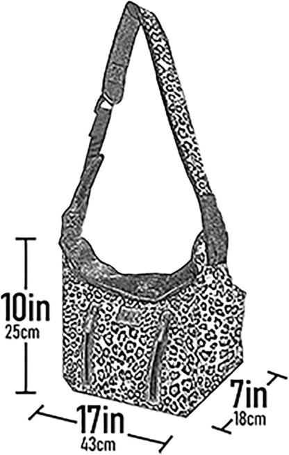 Pet Gear Tote/Sling Carrier for Cats/Dogs, Storage Pocket, Removable Washable Liner, Zippered Top and Mesh Windows, Navy, Sling