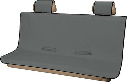 CURT 18520 Seat Defender 58-Inch x 63-Inch Grey Waterproof Universal Extra-Large Bench Truck Seat Cover Protector