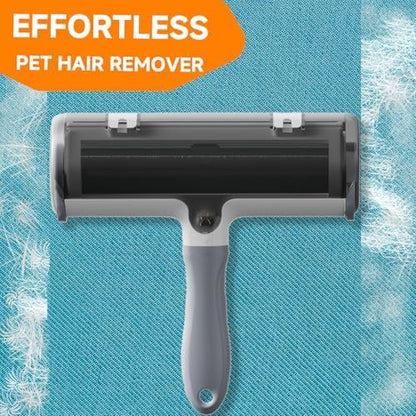 NVNAN Pet Hair Remover Roller and Grooming Glove Set for Dogs & Cats
