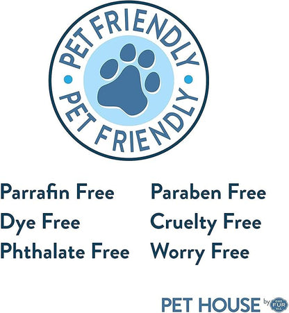 Pet House Wax Melts Snow Cone Summer Scented Wax Melts - Long-Lasting Plant Based Air Freshener for Pet Odor Pack of 4