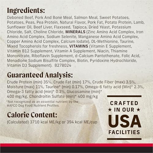 Merrick Backcountry Dry Dog Food Great Plains Red Recipe 20 lb Bag