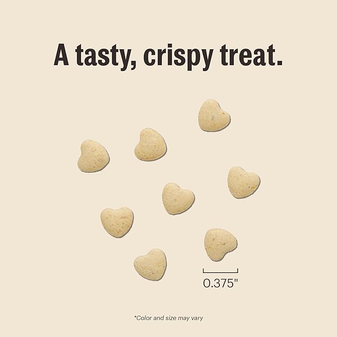 The Honest Kitchen Human Grade Smittens® Bites: Heart-Shaped White Fish Cat Treats, 1.5 oz Bag