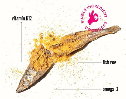 Arya Sit! - Freeze-Dried Single Ingredient Dog Treats (Capelin Fish)