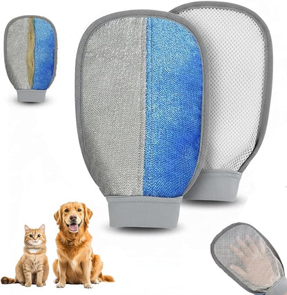 Nexius Pet Hair Remover Glove for Dogs & Cats, Reusable Electrostatic Pet Hair Removal Mitt, Fur Remover Glove, Dog Hair Remover Mitt, Cat Hair Mitt Glove, Pet Grooming & Lint Removal Tool