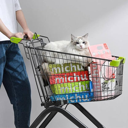 Michu Tofu Cat Litter Natural Clumping Tofu Cat Litter 5.5lb/88oz 5 Scents (Peach + Wonder Litter, 2 Pack)