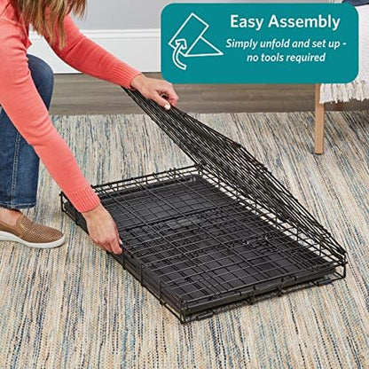 Midwest 24-Inch Double Door iCrate, for Small Breeds, 12-20 lbs