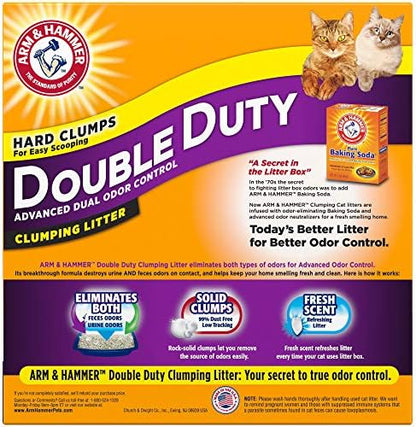 Arm & Hammer Double Duty Litter, 14 Lbs (Packaging May Vary)
