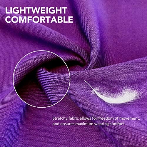Harrison Howard Super Comfort Stretchy Fly Mask Large Eye Space with UV Protection Soft on Skin with Breathability Fly Mask -Amethyst Cob (Medium)