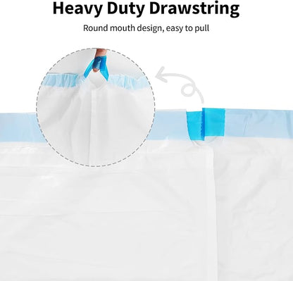 Pawstastic Replaced Waste Bags-2 Rolls, Cat Litter Waste Receptacles Bags for Paw101 Self-Cleaning Cat Litter Box