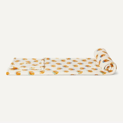Amazon Basics Kids Fleece Blanket, Ultra-Soft Lightweight Throw for Children, Woodland Bears, 50 x 60 Inches