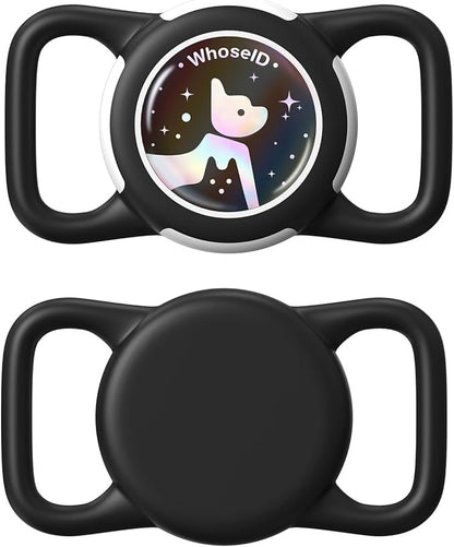 Waterproof AirTag Holder for Dog Collar, Soft Slide-On Dog AirTag Holder | Full-Body Protection, No-Dangle Fit, Ultra-Durable, Lightweight, Tool-Free Installation, Fits Dog & Cat Collars