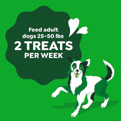 Greenies Occupy Twists Natural Dog Treats Regular Size Dog Chews Long Lasting Chicken Flavor, 34.6 oz. Pack, 24 Count