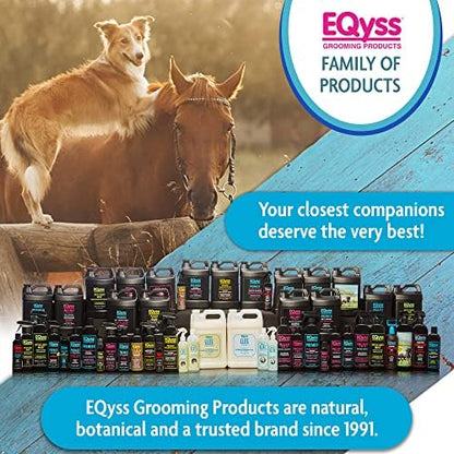 Eqyss Survivor Equine Horse Detangler - Smoothes Out Tangles, Mats, Knots - Enhances Shine, Softens Coat, Mane, Tail - for All Horses, USA-Made