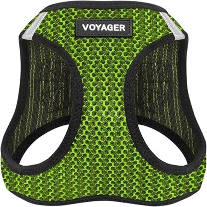 Voyager Step-in Air Dog Vest Harness - Lime Green 2-Tone, X-Large