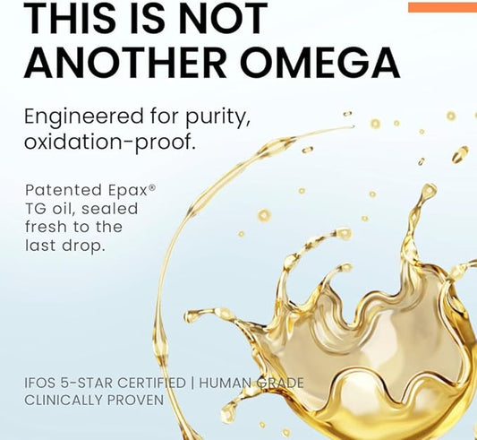 Norwegian Omega 3 for Dogs – Human Grade Fish Oil with IFOS 5-Star, Maximum Absorption, Patented, Vet Approved, Supports Skin & Coat, Joints, Heart & Brain, Individually Sealed Sachets