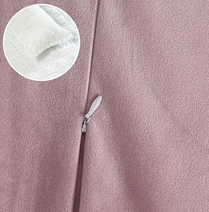 Brilliant Sunshine Silver Pink Velvet Dog Sofa Slipcover, Medium